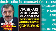 “Evde kaldığımız günlerin rolü büyük”