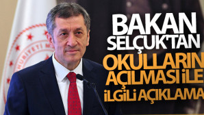 “Çocuklarımız, öğretmenlerimiz ve ailelerimiz için…”