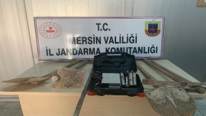 İzinsiz kazı yapan 3 kişi yakalandı