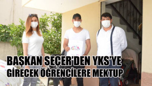 Seçer’den mektuplu başarı dileği
