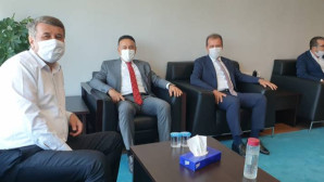 Seçer, atık su arıtma tesisi ve içme suyu alt yapı sorunu için İller Bankasından destek istedi