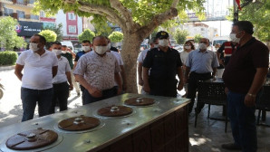 Mut’ta korona virüs denetimi