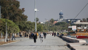 Mersin’de yazdan kalma günler yaşanıyor