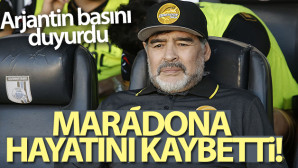 Maradona hayatını kaybetti