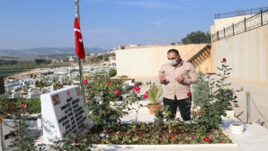 Şehit Emniyet Müdürü Altuğ Verdi’nin Mersin’deki mezarı boş kalmıyor