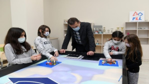 Yenişehir Belediyesinden çocuklara ‘robotik kodlama eğitimi’