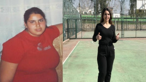 Annesi ağlayarak istedi, 5 ayda 38 kilo verdi