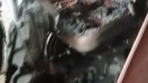 Fare kabloları kemirdi, çiftçinin traktörü yandı