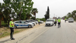 Silifke’nin giriş ve çıkışlarında denetim sıklaştırıldı
