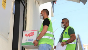 Toroslar’da ihtiyaç sahiplerine gıda kolisi desteği