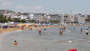Kızkalesi dolup taştı