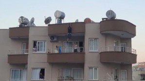 Mersin’de yürekleri ağza getiren görüntü