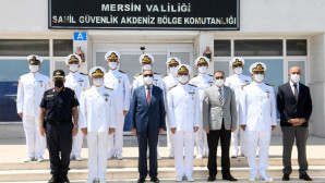 Vali Su, Sahil Güvenlik Akdeniz Bölge Komutanlığını ziyaret etti