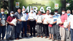 Tarsus Belediyesi, çiftçiye ücretsiz 16 ton atalık arpa ve buğday tohumu dağıttı
