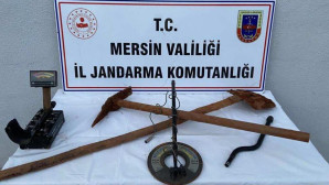 İzinsiz kazı yapan 3 şüpheli suçüstü yakalandı