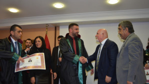 Aydın Oğuz’un oğlu Özgür Oğuz avukat oldu
