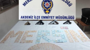 Mersin’de 7 bin lira sahte para ele geçirildi