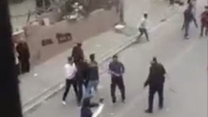 Mersin’de taşlı sopalı kavga