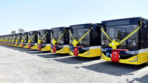 Mersin’e 26 yeni otobüs geldi