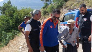 Kayıp yaşlı adam 30 saat sonra bulundu