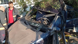 Erdemli’de trafik kazası: 2 yaralı