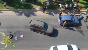 Dikkatsiz sürücü feci kazaya neden oldu