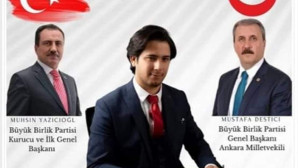 Genç Avukat Ali Atay BBP Tarsus İlçe Başkanı oldu