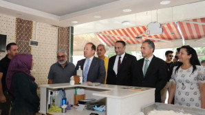 Vali Pehlivan Toroslar’ın çalışmalarını inceledi