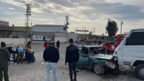 Tarsus’ta trafik kazası: 2 yaralı