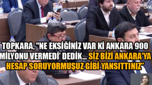 “SİZ ÖNCE EKSİKLİKLERİNİZİ GİDERİN”