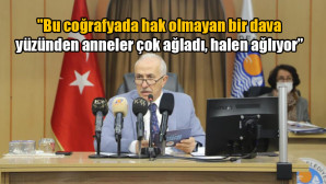 “Silahla, kanla, şiddetle dava olmaz”