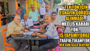 ÇARŞI ESNAFI 240 İMZAYLA BÜYÜKŞEHİR’E BAŞVURU YAPTI