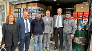 UYSAL, TARSUS’TA İŞ DÜNYASI VE ESNAFLA BULUŞTU