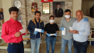 Silifkeli aile atölyelerinde maske dikip ücretsiz dağıtıyor