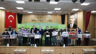 Akdeniz’de Sıfır Atık’ resim yarışmasında dereceye giren öğrenciler ödüllerini aldı