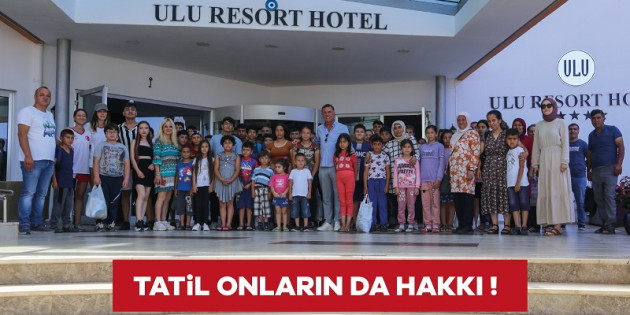 Ulu Resort Hotel 100’e yakın dezavantajlı çocuğu ağırladı